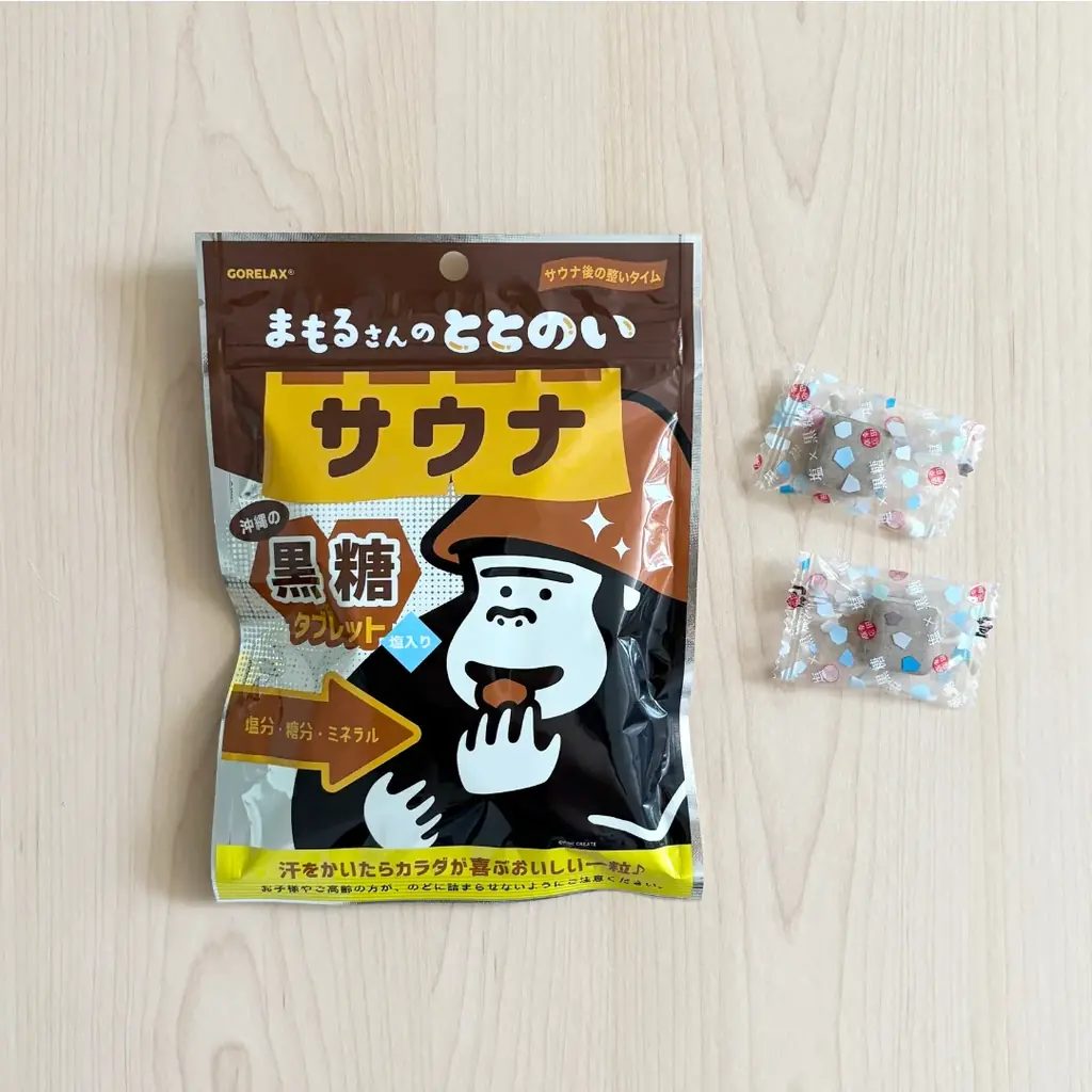 ととのい系サウナブランド「ごリラックス」初の飲食料品が登場！塩タブレットをはじめとした、サウナーにピッタリなアイテムを揃え、5月25日からドン・キホーテ系列店舗で発売開始！ 画像 4