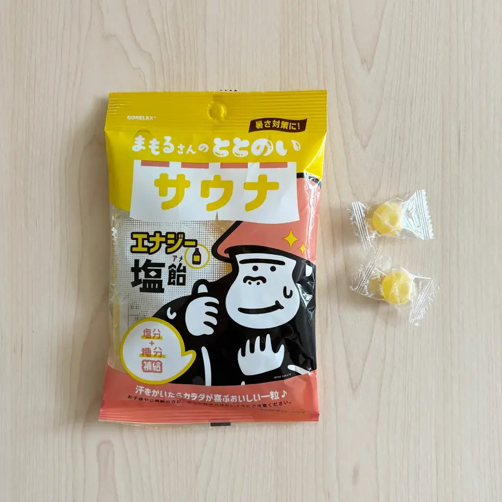 ととのい系サウナブランド「ごリラックス」初の飲食料品が登場！塩タブレットをはじめとした、サウナーにピッタリなアイテムを揃え、5月25日からドン・キホーテ系列店舗で発売開始！ 画像 6