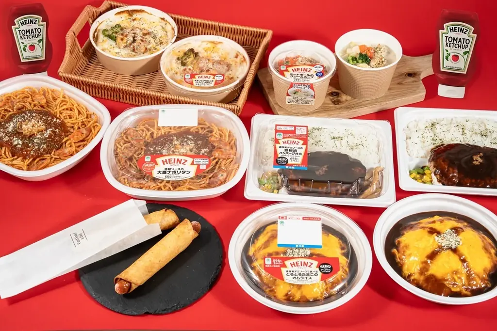 5月26日発売｜ファミマ×ハインツ6商品に白ソース初登場