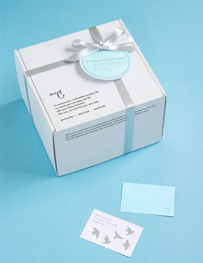 deux C、結婚祝い向けラッピング導入　店舗で無料キャンペーン