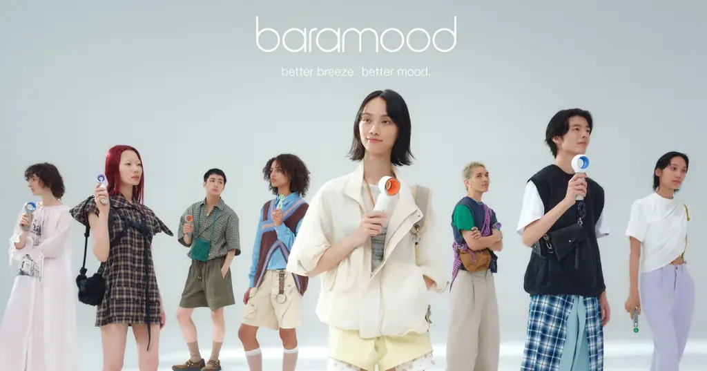 6月18日発売｜baramood 羽なしハンディファン4種