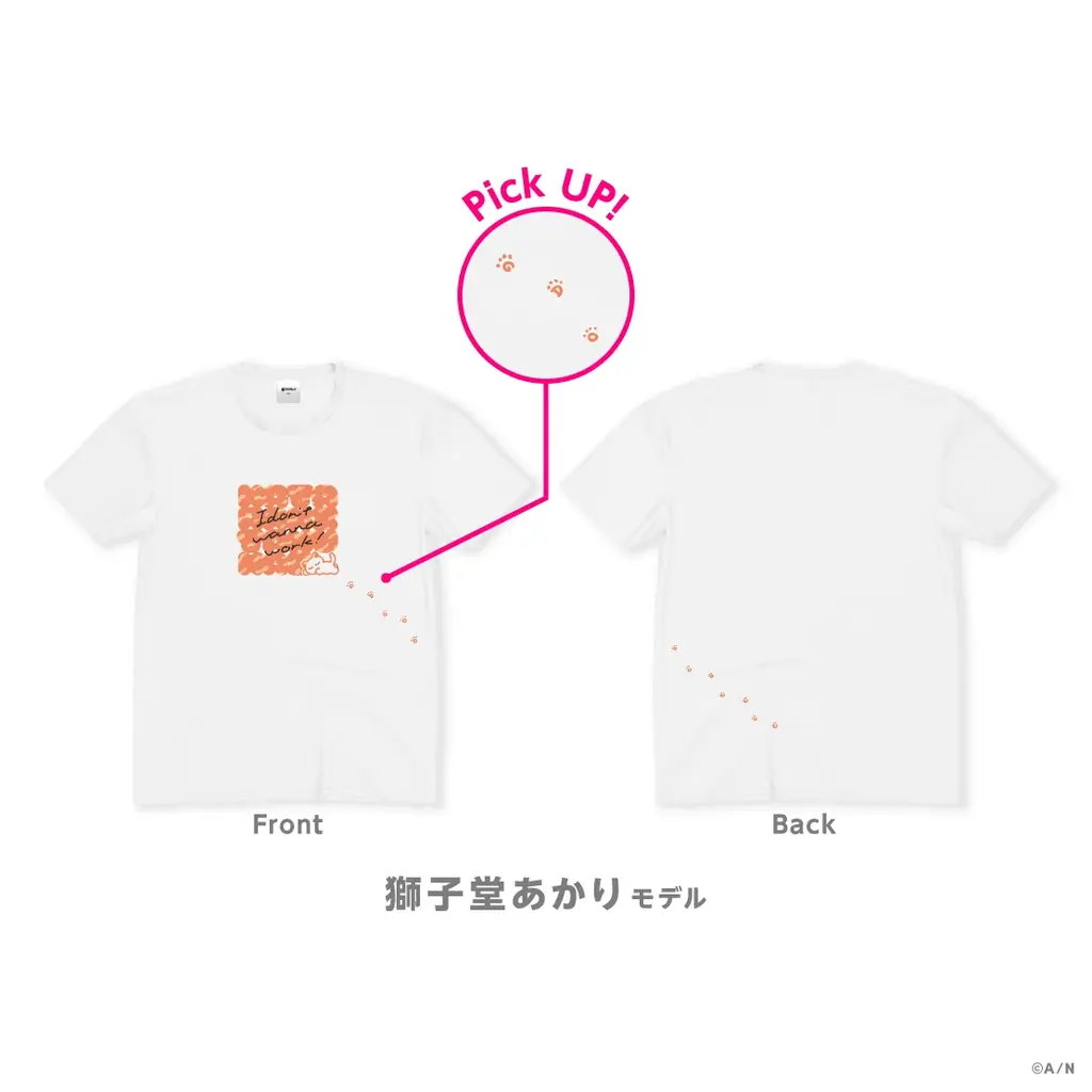 ライバー本人がプロデュースした、にじさんじライバーモデルTシャツ「にじT」第12弾 2026年5月28日(木)19時から販売開始！ 画像 3