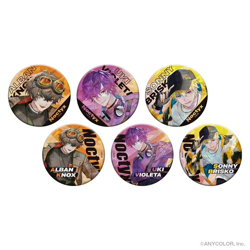 「NIJISANJI EN」に所属する「Noctyx（ノクティクス）」の「ローラースケート×Y2Kファッション」オリジナルグッズが全世界で発売決定！6月1日より予約販売開始 画像 3
