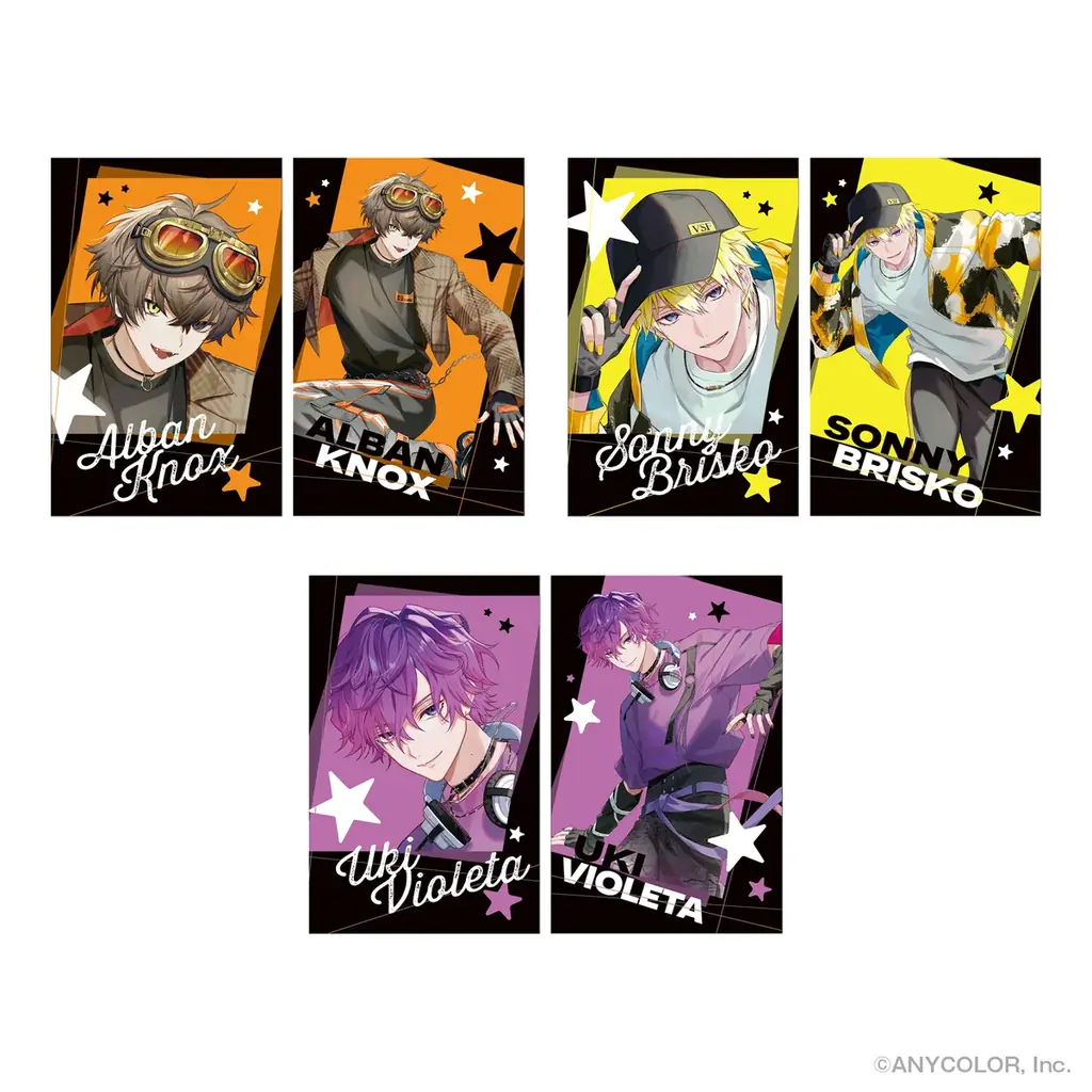 「NIJISANJI EN」に所属する「Noctyx（ノクティクス）」の「ローラースケート×Y2Kファッション」オリジナルグッズが全世界で発売決定！6月1日より予約販売開始 画像 4