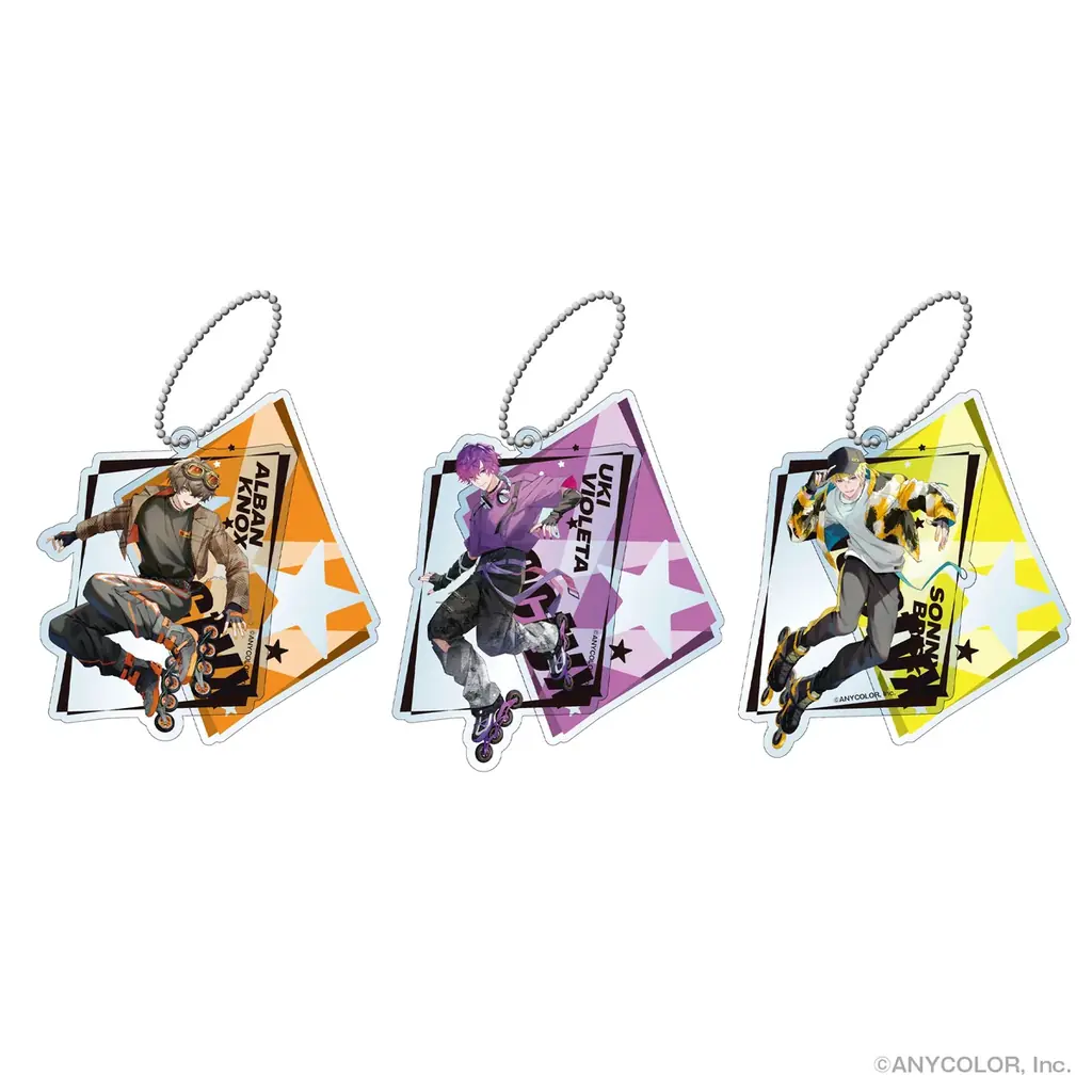 「NIJISANJI EN」に所属する「Noctyx（ノクティクス）」の「ローラースケート×Y2Kファッション」オリジナルグッズが全世界で発売決定！6月1日より予約販売開始 画像 8