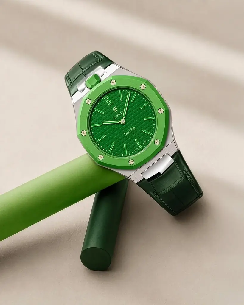 GOLDEN CONCEPTが「Audemars Piguet × Swatch」 のコラボレーションモデル「Royal Pop」を腕時計に作り替える専用ケース第2弾を発売 画像 2