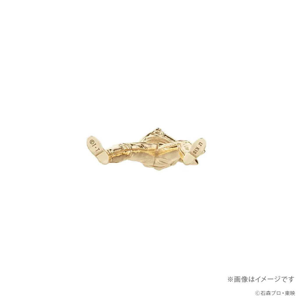 原点にして不変のヒーロー「仮面ライダー旧1号」約2.4cmの18金製ミニフィギュア（限定100体） 画像 8