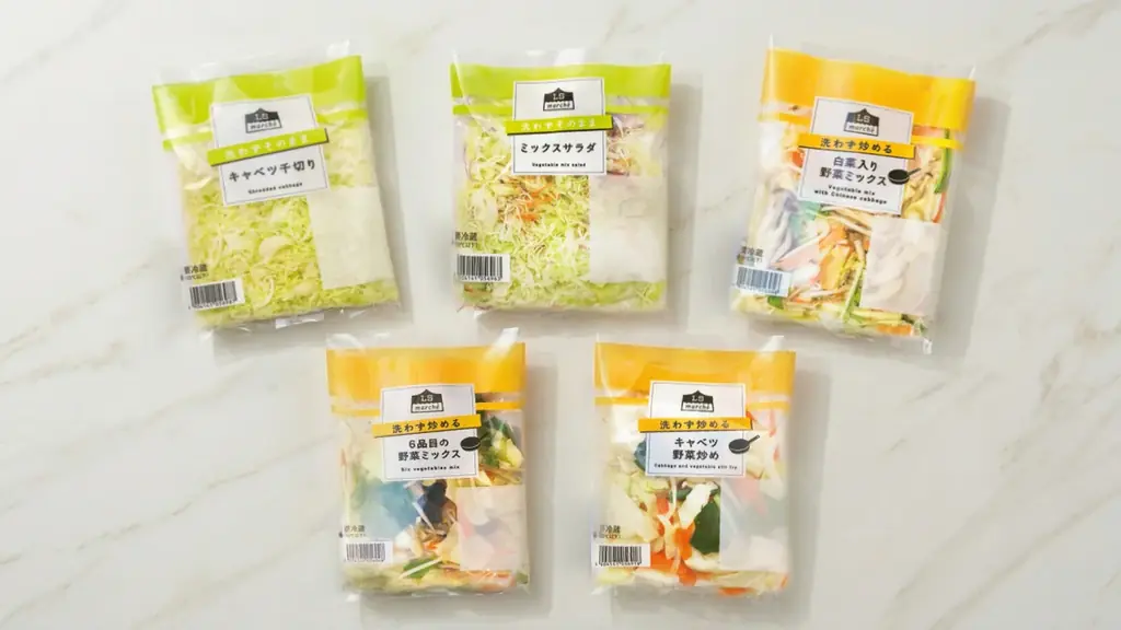 カット袋野菜108円化