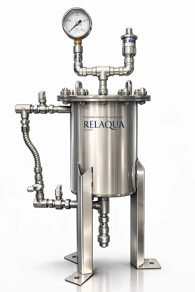 ラドンをミストサウナで体験する「RELAQUA®ラドンミストサウナ」を新発売 画像 1
