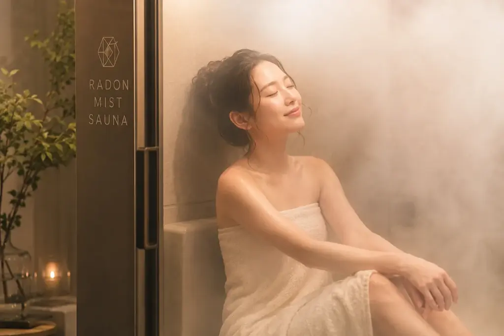ラドンをミストサウナで体験する「RELAQUA®ラドンミストサウナ」を新発売 画像 2