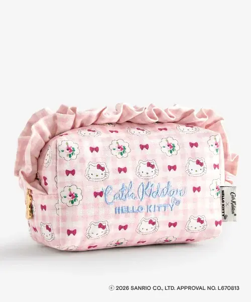 【Cath Kidston × Hello Kitty】大人気コラボレーション第2弾を6月5日（金）発売！特別なアートのブックバッグやフリルトート、文具も初登場！ 画像 14