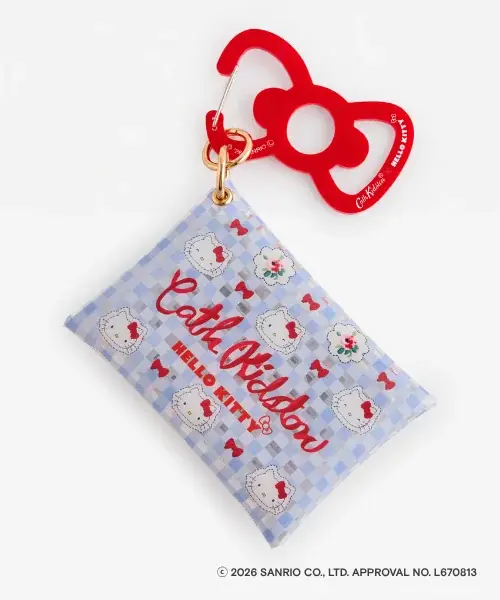 【Cath Kidston × Hello Kitty】大人気コラボレーション第2弾を6月5日（金）発売！特別なアートのブックバッグやフリルトート、文具も初登場！ 画像 15