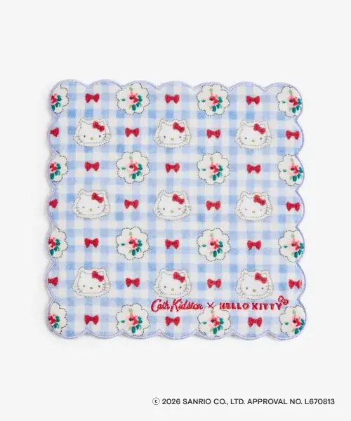 【Cath Kidston × Hello Kitty】大人気コラボレーション第2弾を6月5日（金）発売！特別なアートのブックバッグやフリルトート、文具も初登場！ 画像 18