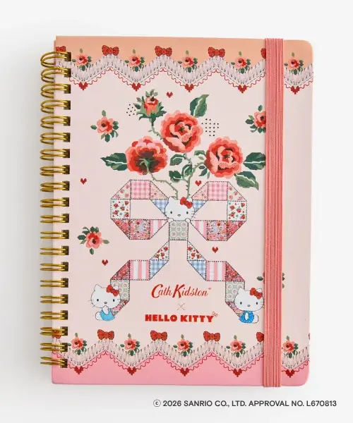 【Cath Kidston × Hello Kitty】大人気コラボレーション第2弾を6月5日（金）発売！特別なアートのブックバッグやフリルトート、文具も初登場！ 画像 27