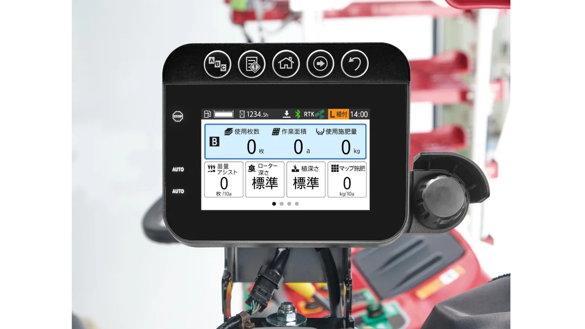 作業負担を減らし、効率と快適性を両立する乗用田植機「YR0シリーズ」を発売 画像 5