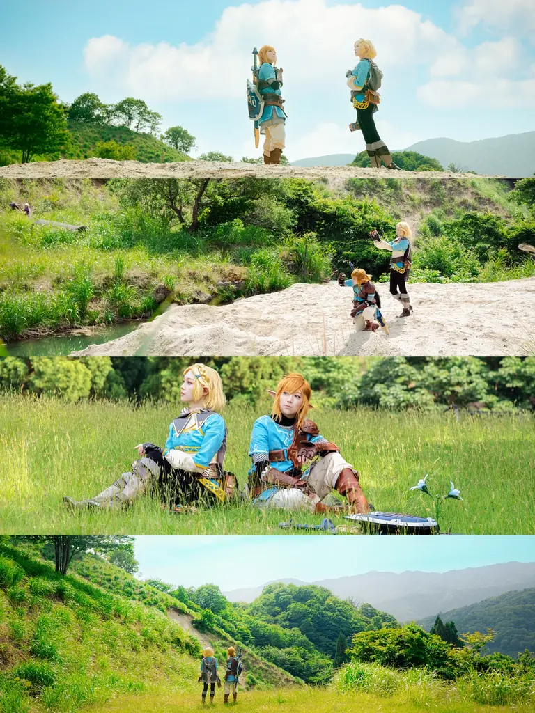これまで「鬼滅の刃」「原神」「ポケモン」「刀剣乱舞」「ゼルダの伝説」等の人気のアニメ、ゲーム、漫画キャラも登場！山・川・森を使う「コスプレ撮影ロケイベント」を5月30日グランスノー奥伊吹で開催 ！ 画像 12