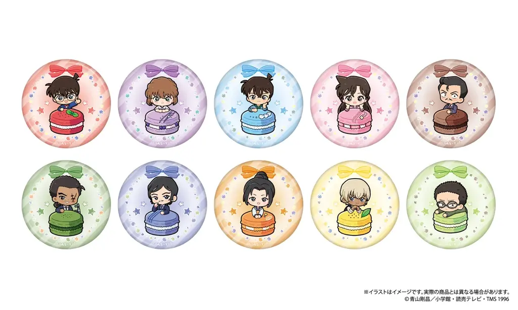 『名探偵コナン』より、大変ご好評いただいた “マカロンコレクションvol.1＆vol.2”の2次予約を同時に開始！！ 画像 3