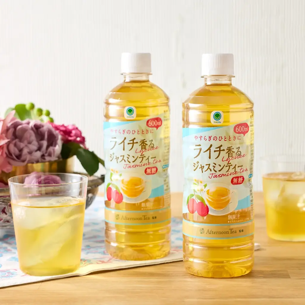 【Afternoon Tea】爽やかなライチがふわっと香る「Afternoon Tea監修 ファミマル ライチ香るジャスミンティー」など新作2種を全国のファミリーマートで順次発売 画像 2