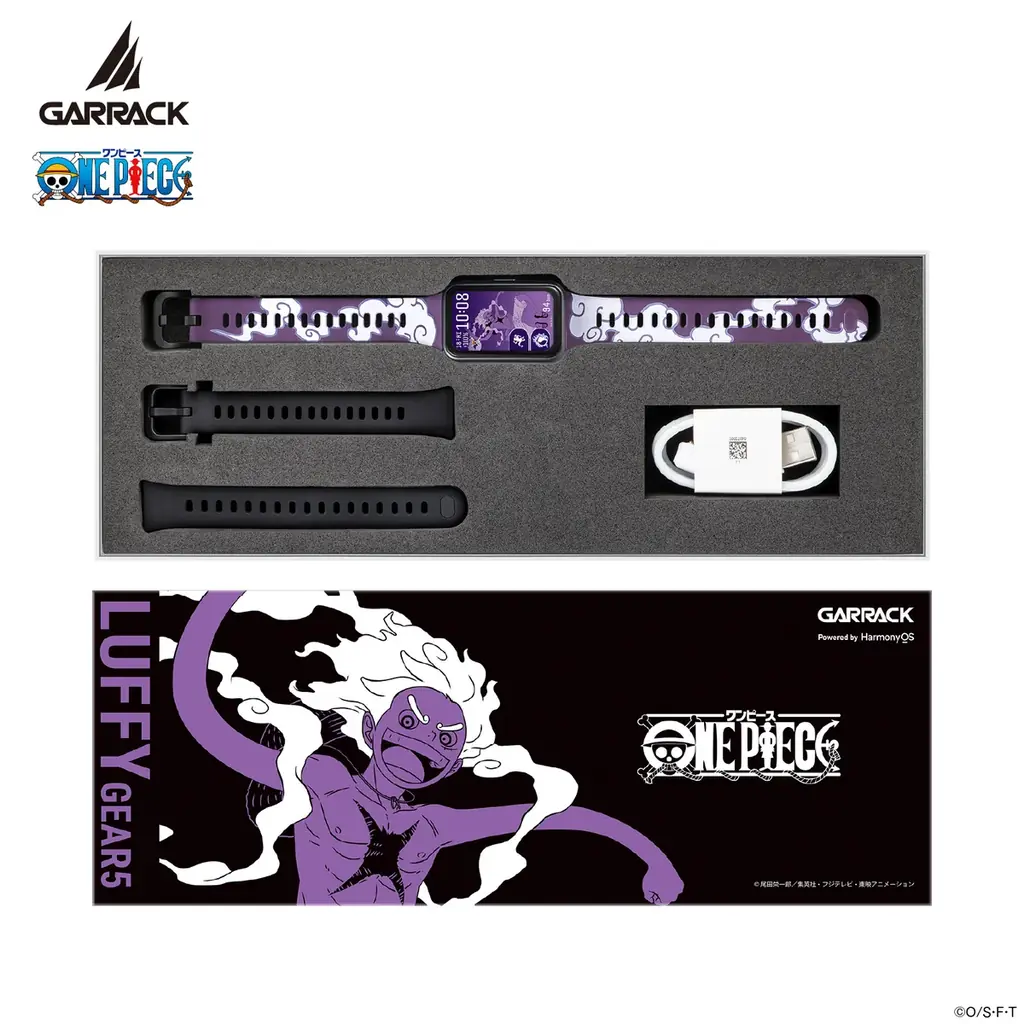ファーウェイ・ジャパン提供のスマートウォッチをベースに、GARRACKより『ONE PIECE（ワンピース）』四皇のバギー、シャンクス、ティーチ、ルフィをイメージしたスマートウォッチを発売！ 画像 19