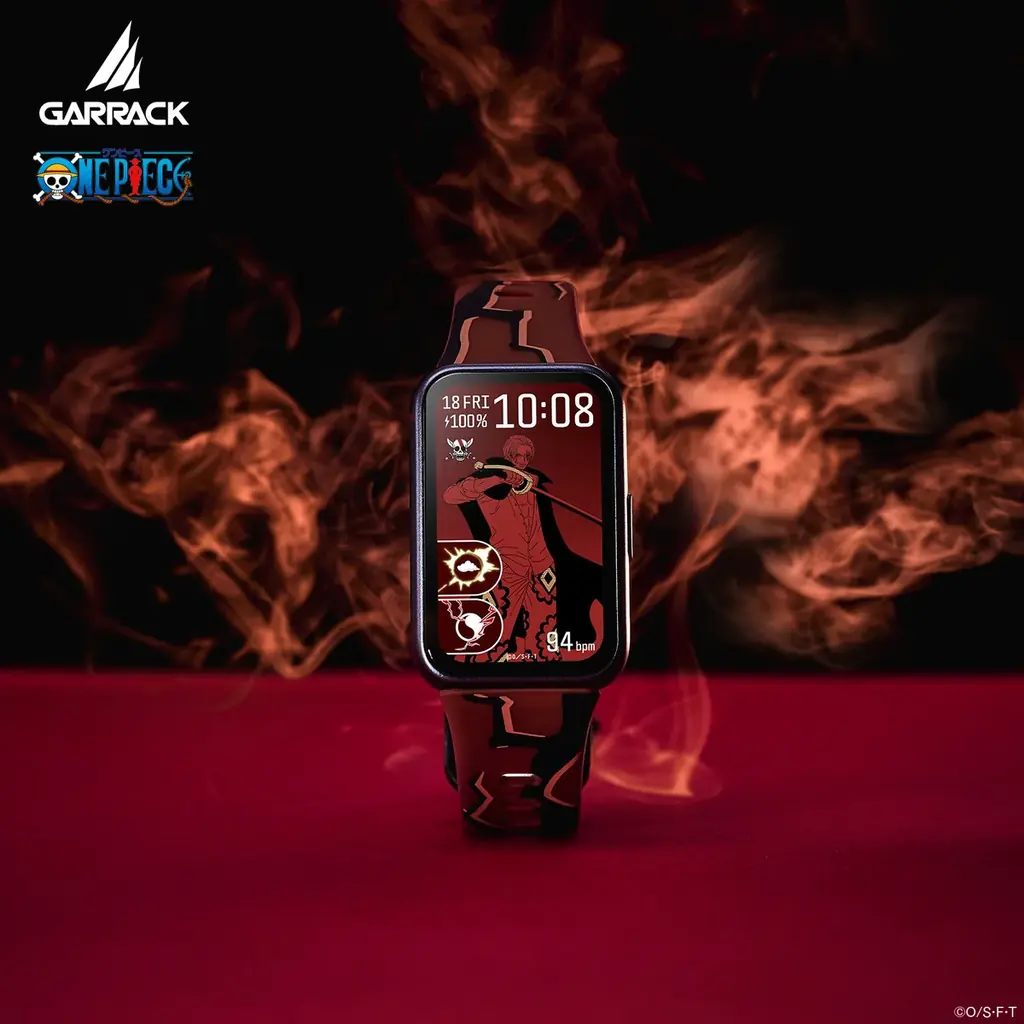 ファーウェイ・ジャパン提供のスマートウォッチをベースに、GARRACKより『ONE PIECE（ワンピース）』四皇のバギー、シャンクス、ティーチ、ルフィをイメージしたスマートウォッチを発売！ 画像 5