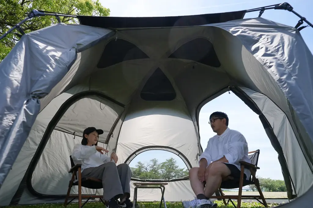 3分設営でパパがラクする！プロが本気で考えたワンタッチ大型シェルター 画像 8