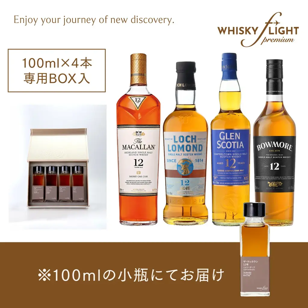希少な山崎・白州も100mlで。「WHISKY FLIGHT Premium」新発売～「少しずつ、贅沢に」を叶えるウイスキー量り売りシリーズが進化～ 画像 4