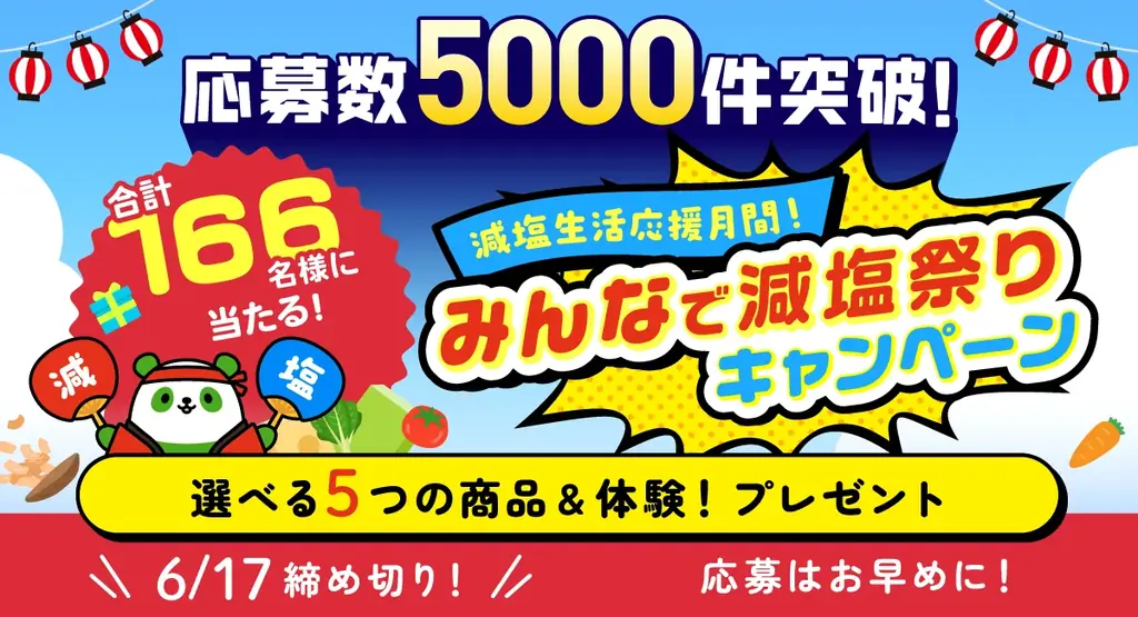 みんなで減塩祭り