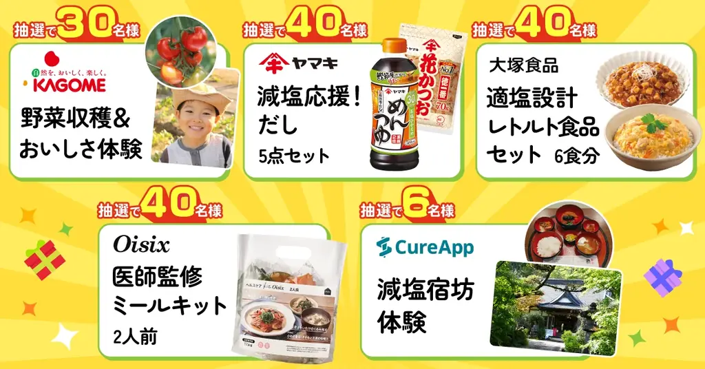 【キャンペーン 中間報告】開始2週間で応募総数が5,000件突破！「みんなで減塩祭り」前回超の大反響 画像 2