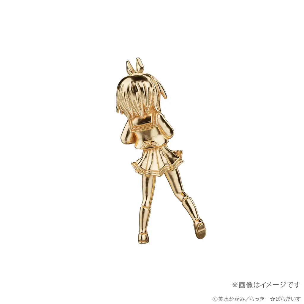 TVアニメ『らき☆すた』オープニングダンスを再現！超ミニサイズの18金製フィギュア。泉こなた、柊かがみ、柊つかさ、高良みゆき 画像 14