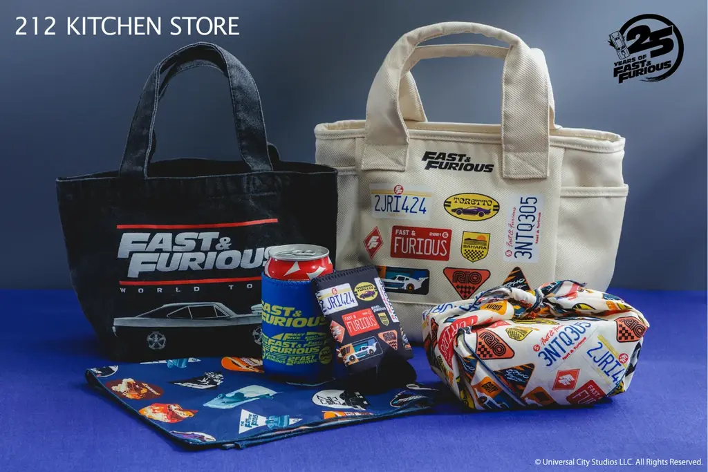 【212 KITCHEN STORE】『ワイルド・スピード』との初コラボ！日常を加速させる、究極のアニバーサリー・コレクション6月2日（火）より販売開始！ 画像 3