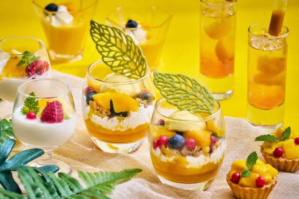 【品川プリンスホテル】夏果実×中国料理「Chinese Afternoon Tea～黄金色に実るマンゴーと夏の恵み～」を販売 画像 3