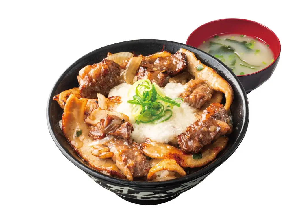 梅雨シーズンのすたみな補給に！牛カルビ×豚トロを使用した食べ応え抜群の新商品2種登場！6/1（月）～全国の伝説のすた丼屋で『厚切りコンビすたみな焼肉丼』と『厚切りコンビねぎ塩焼肉丼』を発売！ 画像 3