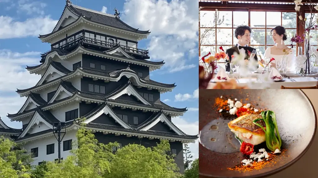 福山城を借景に1日1組貸切の城郭ウエディング受付開始