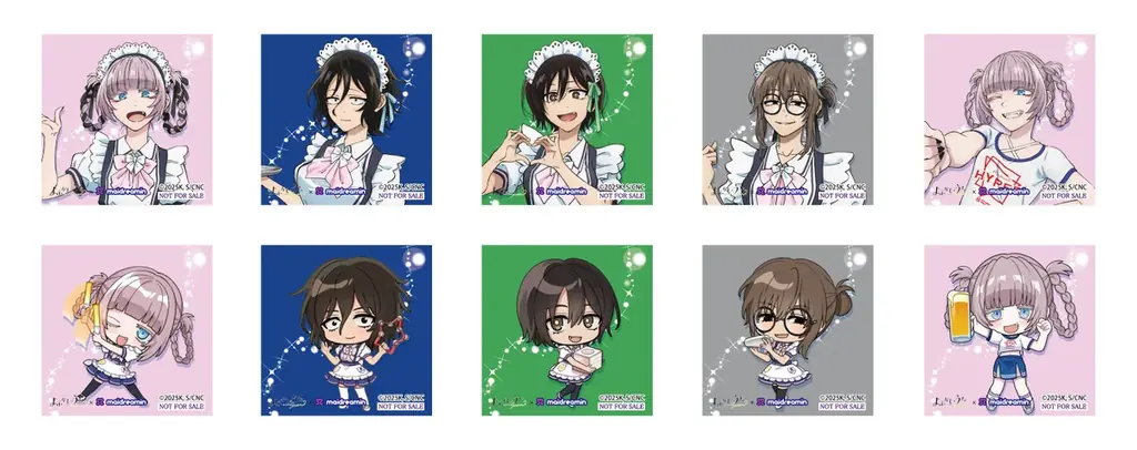TVアニメ『よふかしのうた Season2』×メイドカフェ「めいどりーみん」のコラボカフェが6月15日（月）より開催決定 画像 4