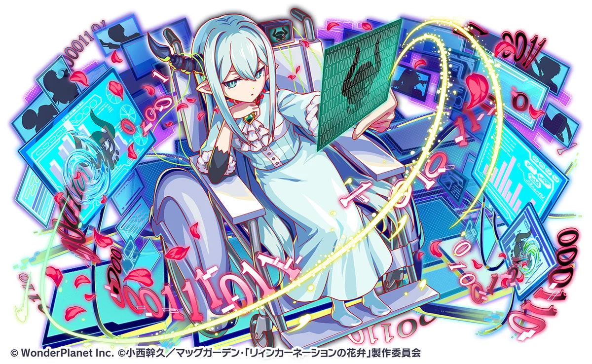 『クラッシュフィーバー』×TVアニメ『リィンカーネーションの花弁』コラボ開催！ 画像 2