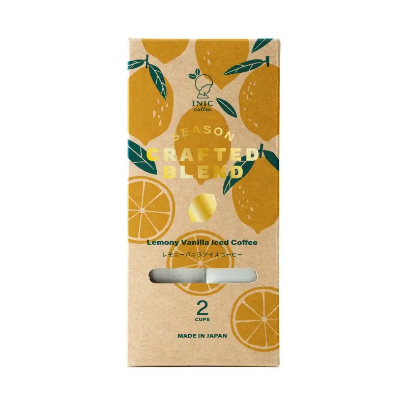 【夏に味わいたいクラフト仕立てのアイスコーヒー】清涼なレモン×香るバニラ。INIC coffeeの新作「レモニーバニラアイスコーヒー」が2026年6月1日（月）より新発売 画像 4