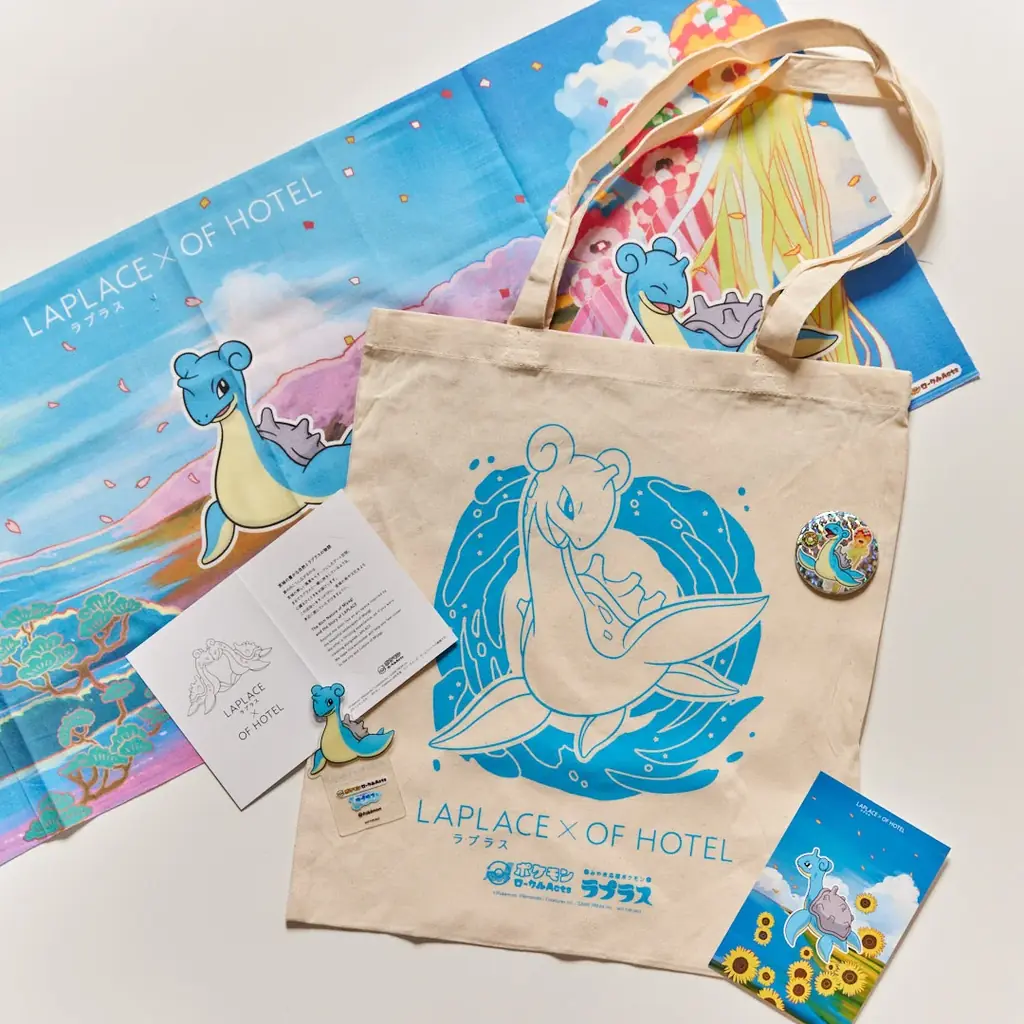 OF HOTEL×みやぎ応援ポケモン「ラプラス」“ラプラスと宮城を旅する” 宿泊体験型コラボ企画｜コラボルーム提供開始・コラボフロア（ウォールアート）公開 画像 10