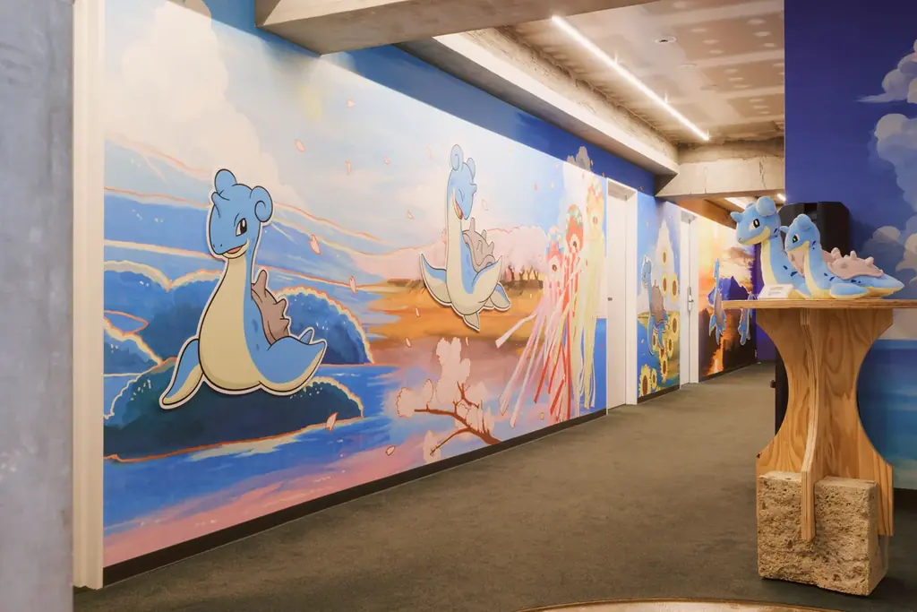 OF HOTEL×みやぎ応援ポケモン「ラプラス」“ラプラスと宮城を旅する” 宿泊体験型コラボ企画｜コラボルーム提供開始・コラボフロア（ウォールアート）公開 画像 3