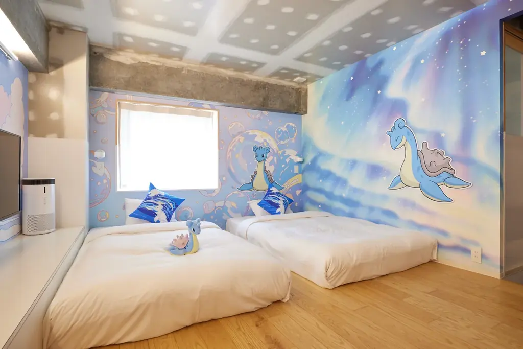 OF HOTEL×みやぎ応援ポケモン「ラプラス」“ラプラスと宮城を旅する” 宿泊体験型コラボ企画｜コラボルーム提供開始・コラボフロア（ウォールアート）公開 画像 6