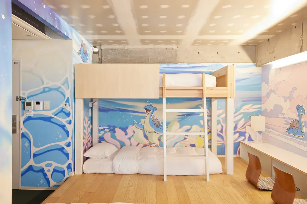 OF HOTEL×みやぎ応援ポケモン「ラプラス」“ラプラスと宮城を旅する” 宿泊体験型コラボ企画｜コラボルーム提供開始・コラボフロア（ウォールアート）公開 画像 7