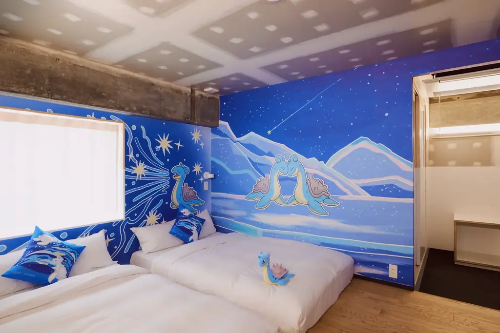OF HOTEL×みやぎ応援ポケモン「ラプラス」“ラプラスと宮城を旅する” 宿泊体験型コラボ企画｜コラボルーム提供開始・コラボフロア（ウォールアート）公開 画像 8