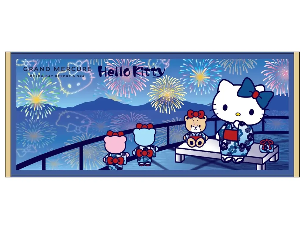 「ハローキティ ルーム」宿泊者限定。オリジナルデザイングッズ3点セット付き宿泊特典を開始【グランドメルキュール別府湾リゾート＆スパ】 画像 13