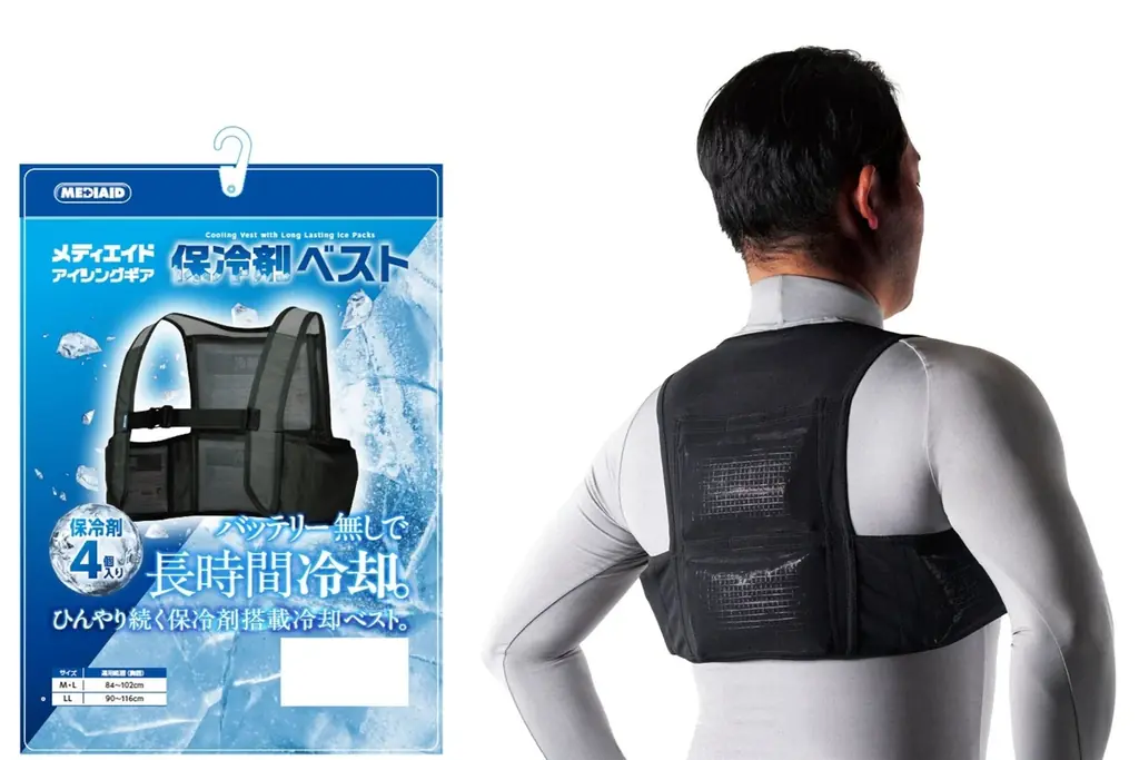 制限の多い労働環境でも使える熱中症対策製品「メディエイド アイシングギア 保冷剤ベスト」を6月5日より新発売 画像 1