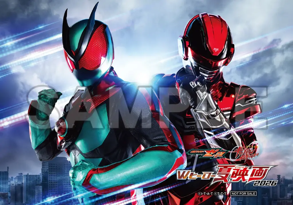 今年もWヒーロー夏映画がやってきた！『仮面ライダーゼッツ＆超宇宙刑事ギャバン インフィニティ W ヒーロー夏映画2026』アニメイト限定特典付きムビチケがアニメイトチケットにて販売！ 画像 2
