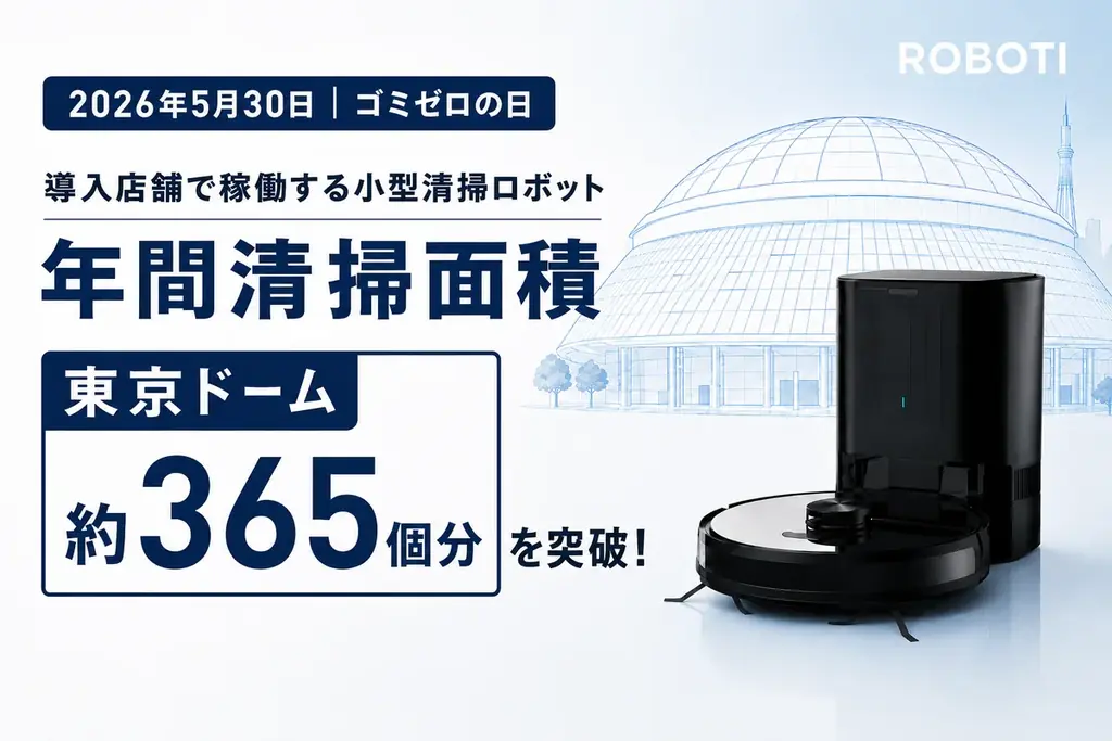 5月30日｜RACLEBOが年17k㎡で東京ドーム365個分