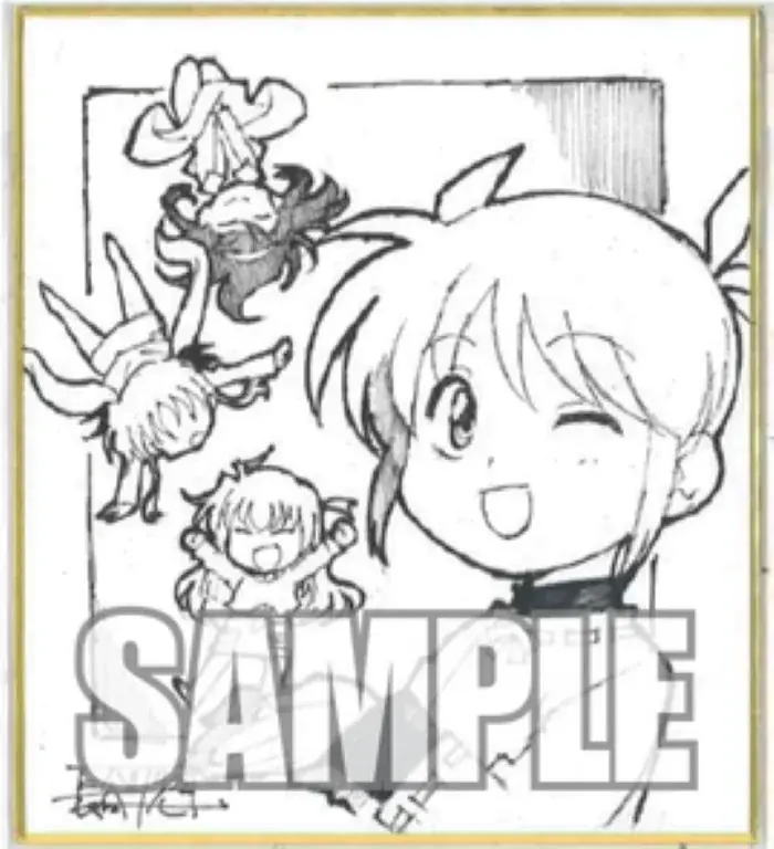 『魔法少女リリカルなのはMOVIE 1st』新装版コミックス発売記念！　特別な描きおろし色紙が当たる「SNSキャンペーン」を開催！ 画像 3