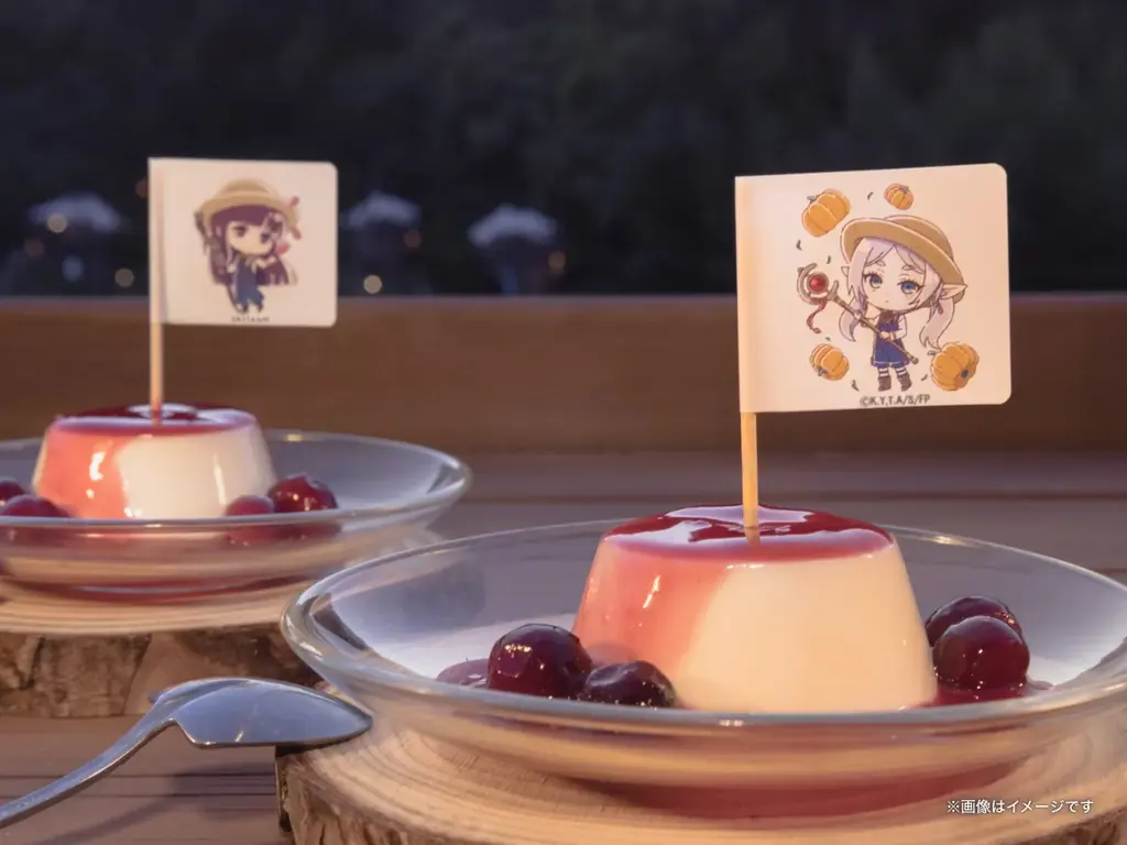 TVアニメ「葬送のフリーレン」×農園リゾートTHE FARMコラボ「あのシーンのプリン」が、現実に。“メルクーアプリン再現”スイーツを宿泊者限定で提供。 画像 4