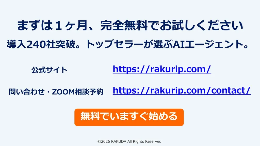 AIエージェント「ラクリプ」シリーズ第7弾！楽天市場の商品情報更新を予約・自動復元できる「ラクアップ」正式リリース 画像 12