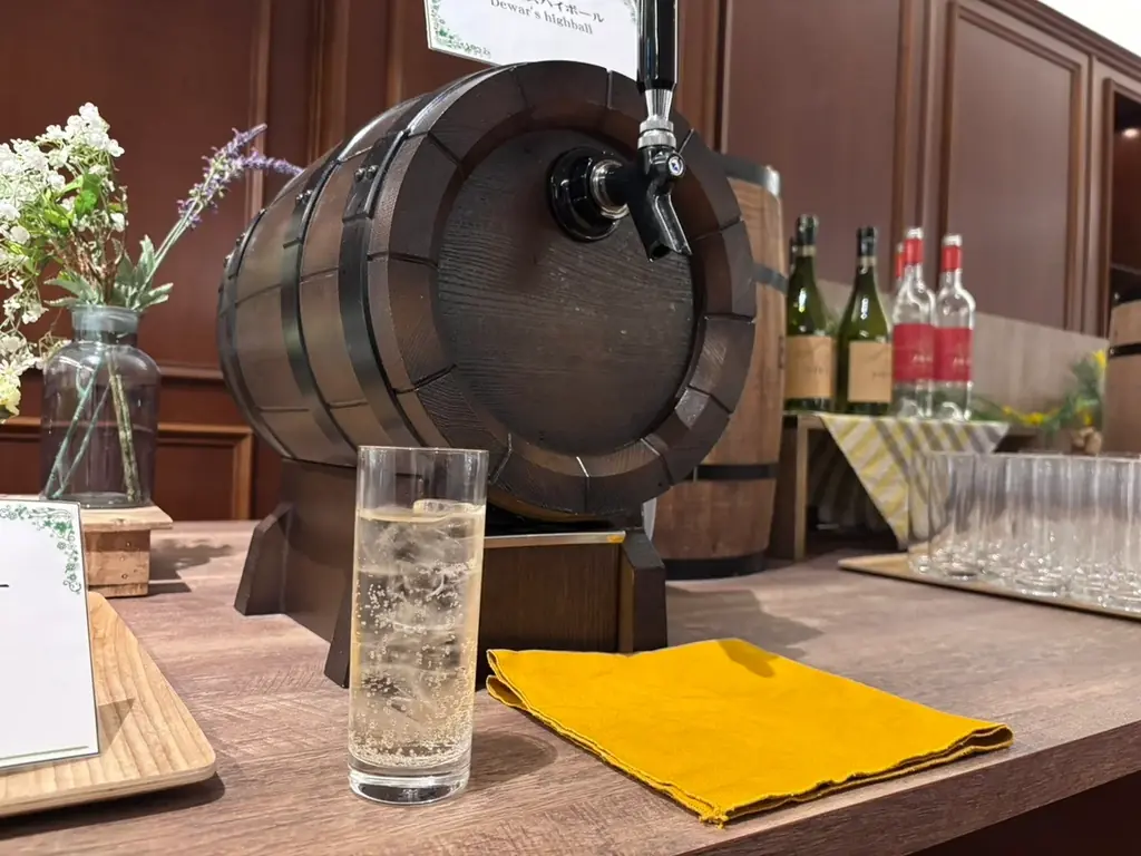 緑の風きたゆざわ、ラウンジZENに湯上りビール導入
