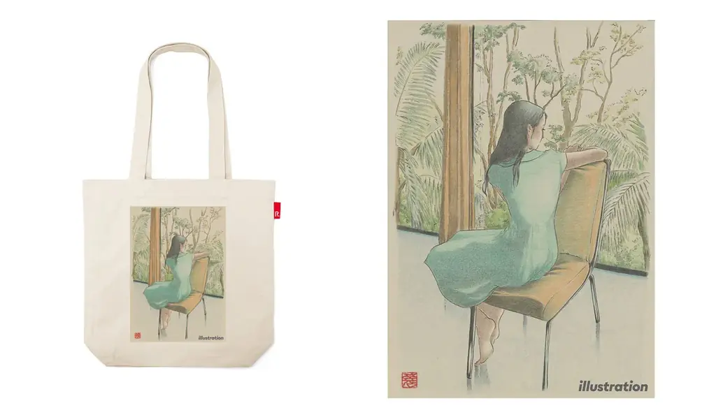 多数の人気イラストレーターを輩出してきた誌上コンペの入選作品が限定トートに！ イラストレーション”ザ・チョイス”×ROOTOTE コラボレーション第17弾、6/1オーダー受付スタート 画像 5